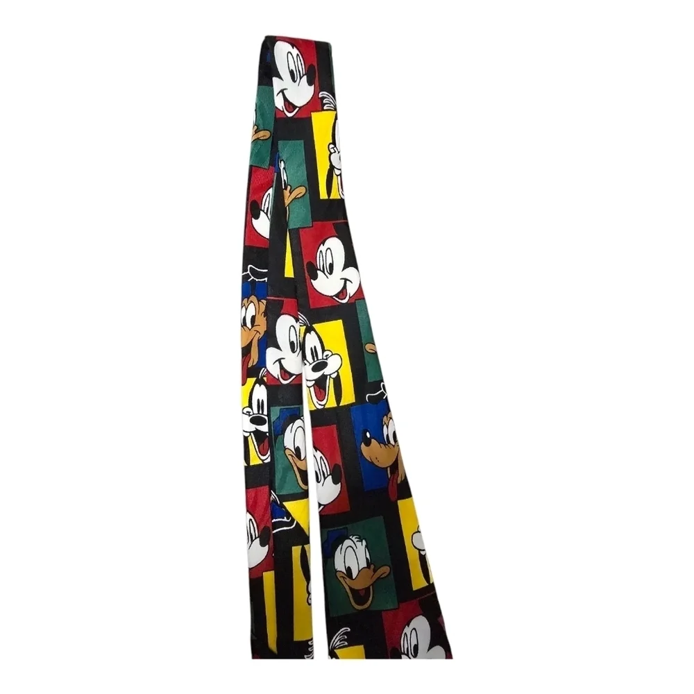 Mickey Unlimited Necktie By Balancine Inc 100% Polyester Classis Cartoon Donald